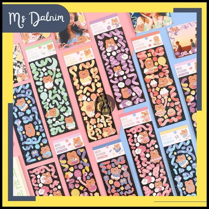 

HOT DEAL STIKER HEWAN BERUANG LUCU CONFETTI PITA AESTHETIC DEKORASI KOREA ST86 !!!!!!!