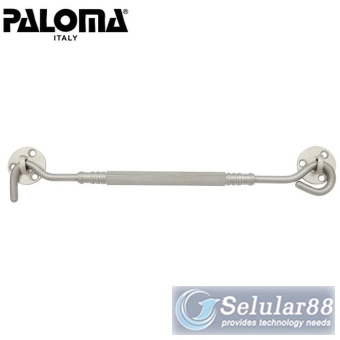 

Paloma WHP202 Window Hook 10inch Penahan Jendela Hak Angin SUS304 SSS
