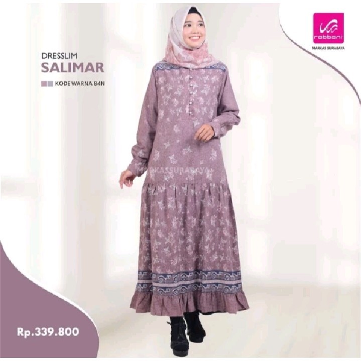 Rabbani Gamis Dewasa Motif / Kombinasi Dresslim Salimar