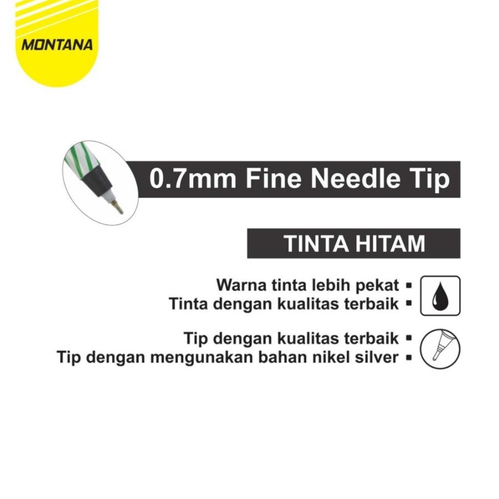 

Pen Spiral Nevada 925 St - Pulpen Lilin Murah - Montana Group