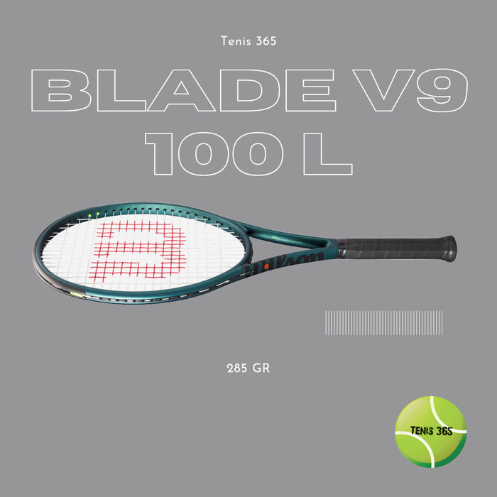 Raket Tenis Wilson Blade 100L V9 - 285gr