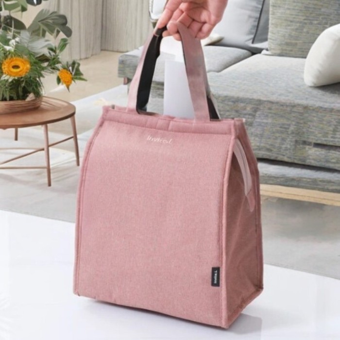 Lunch Bag Aesthetic Korean Style Tas Makan Siang Cooler Bag