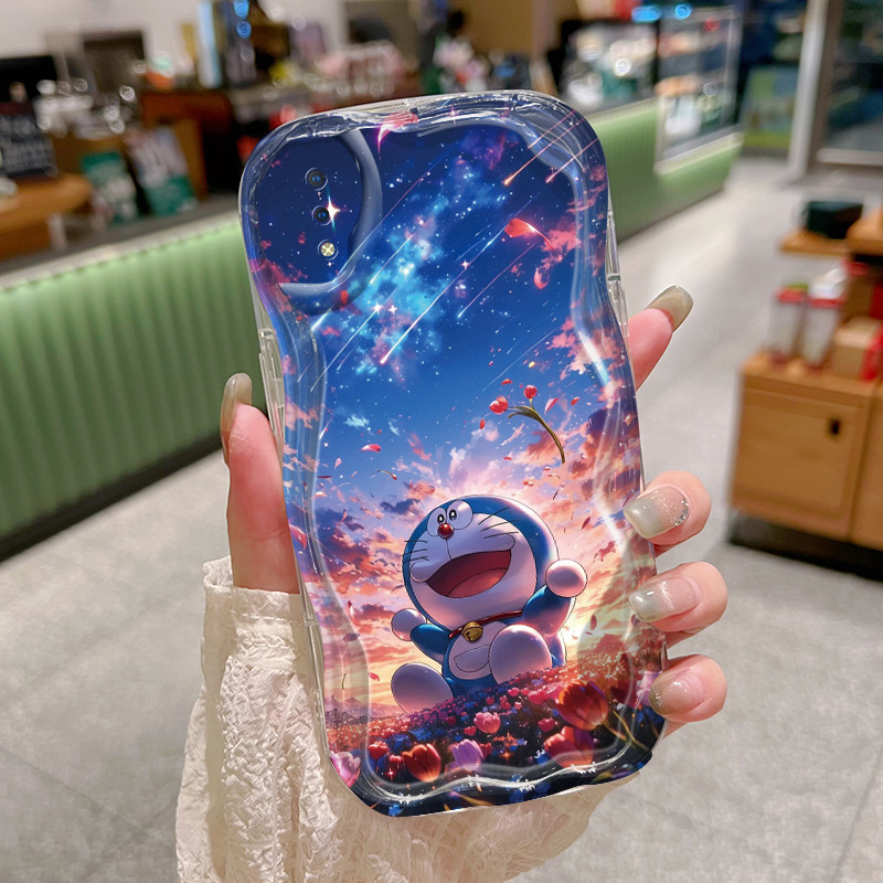 Casing Hp Untuk VIVO Y91 Y91i Y93 Y93s Y95 Y91C Y90 Y1s Case Casing Meteor Doraemon Kesing HP trendi