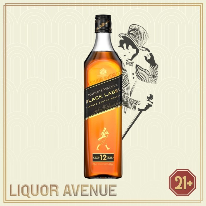 Johnnie Lker Black Label (Jw Black) 750 Ml