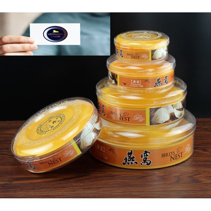 

Kotak Sarang Burung Walet Bulat 100 250 500 Gram / Toples Mangkok
