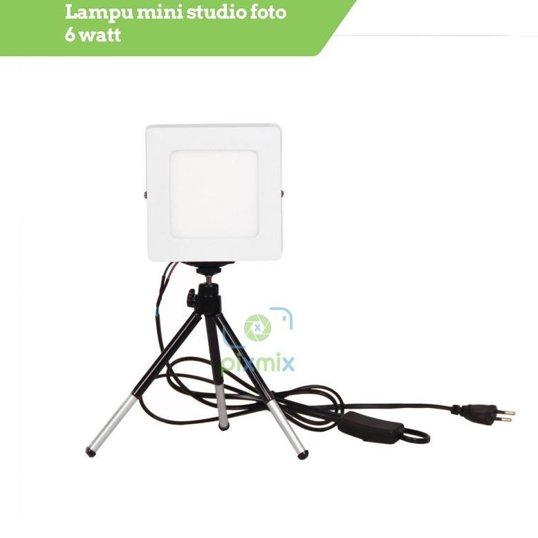 [TERBARU] Lampu Mini Studio - 6 Watt / Lampu Foto Produk / Lighting