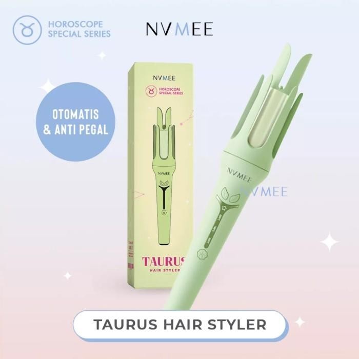 Nvmee Catokan Keriting Otomatis Taurus Hair Styler