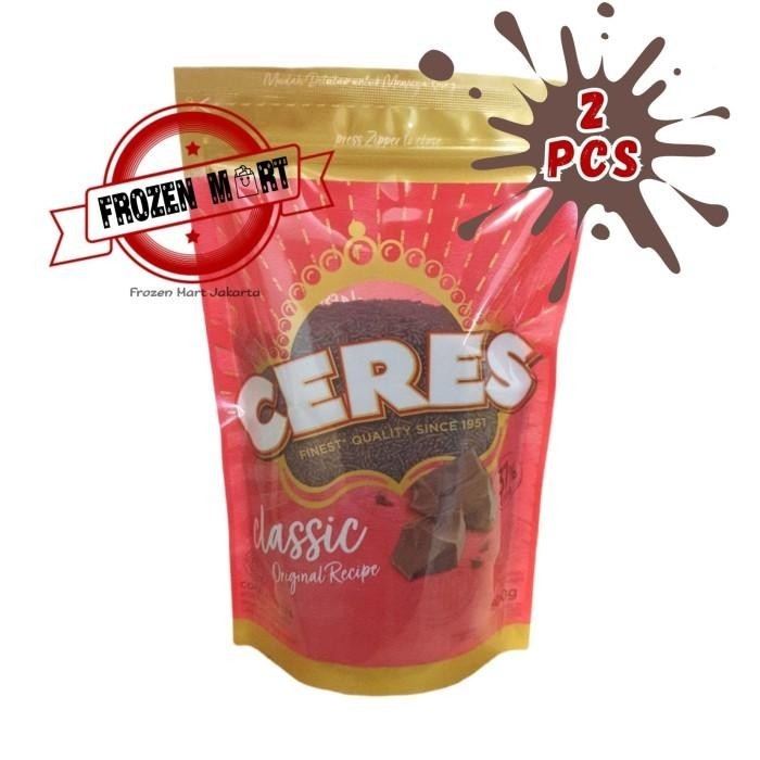 

CERES Hagelslag Classic Ziplock Meses / Meises Ceres 500 Gr x 2 Pcs Kualitas Terbaik