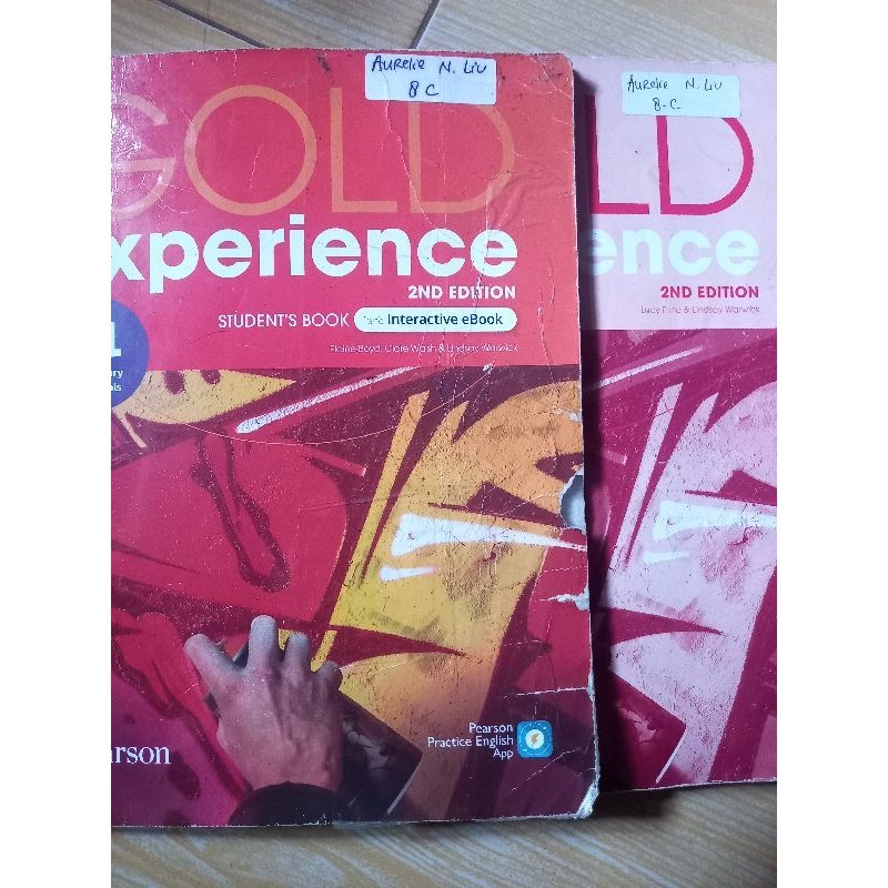 GOLD EXPERIENCE B1+ STUDENT BOOK & WORKBOOK