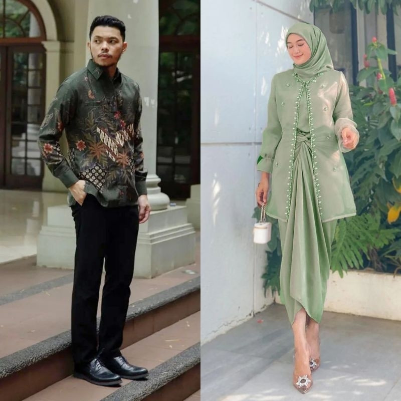 Gamis Couple Pasangan 2024 Ibu Anak Perempuan Baju Sarimbitan Suami Istri Copel Jumbo Games Srimbit 