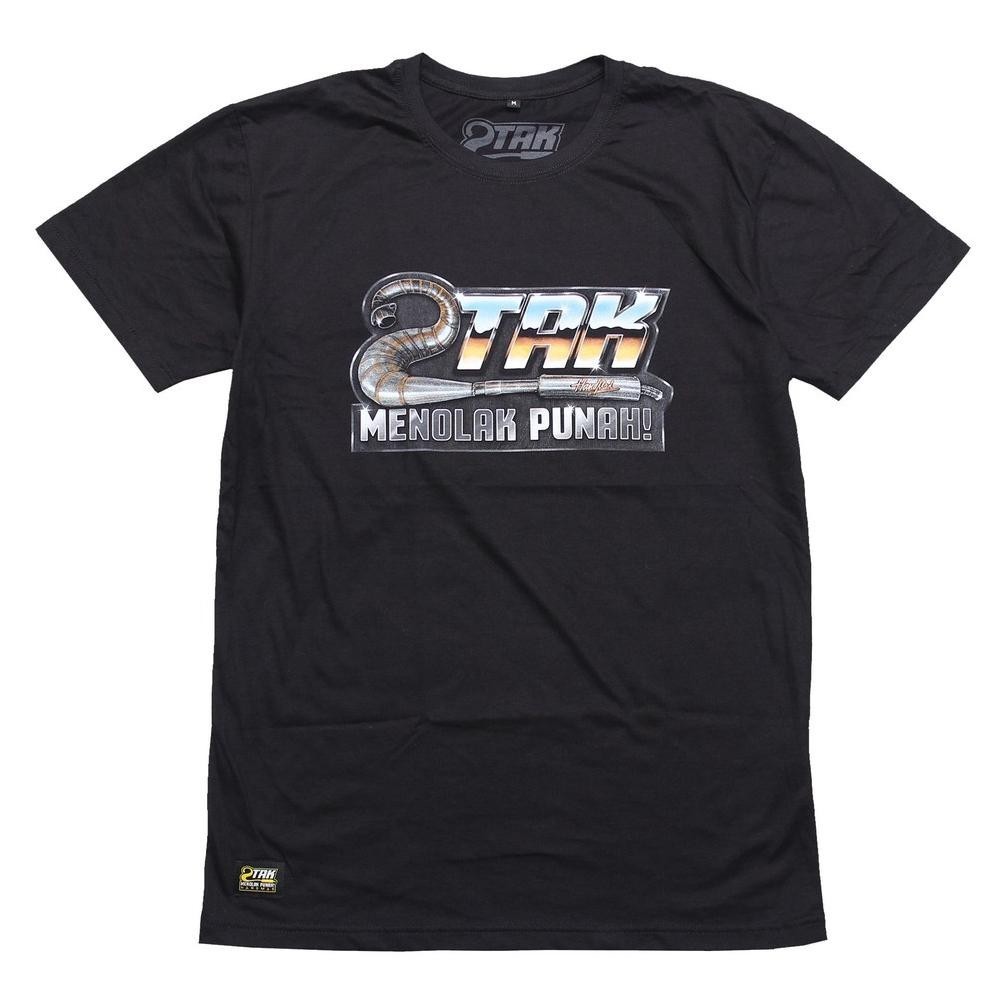 Limited Kaos Premium Handmad Ts Movecrom 2Tak Black T-Shirt Handmad