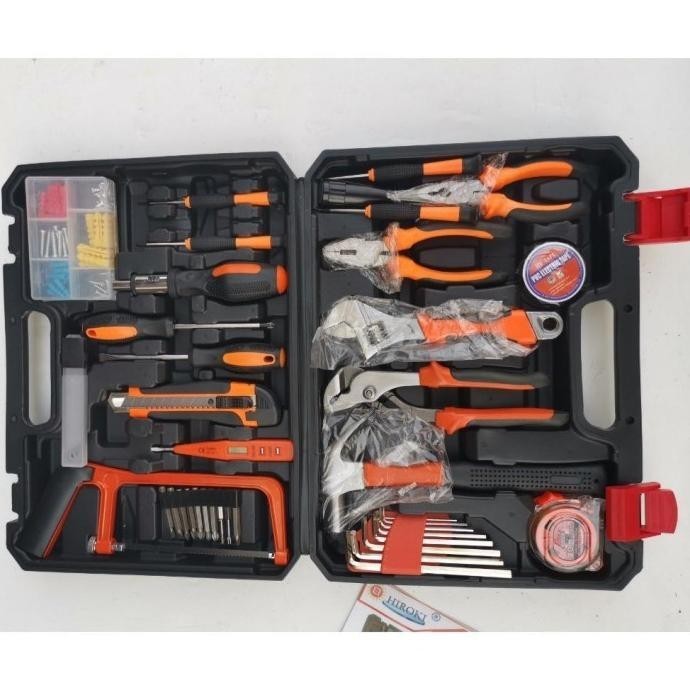 HIROKI 102 TOOL KIT SET 102 PCS TOOLKIT PERTUKANGAN ALAT TUKANG