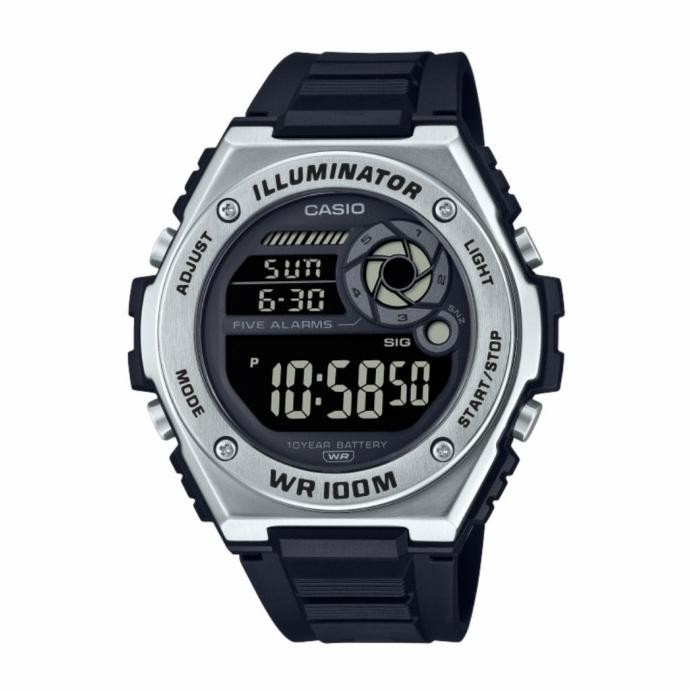 Jam Tangan Casio Original Digital Pria MWD-100H-1B ORIGINAL 100% CASIO