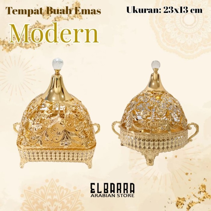 

$$$$] Tempat Buah Cantik Modern Emas