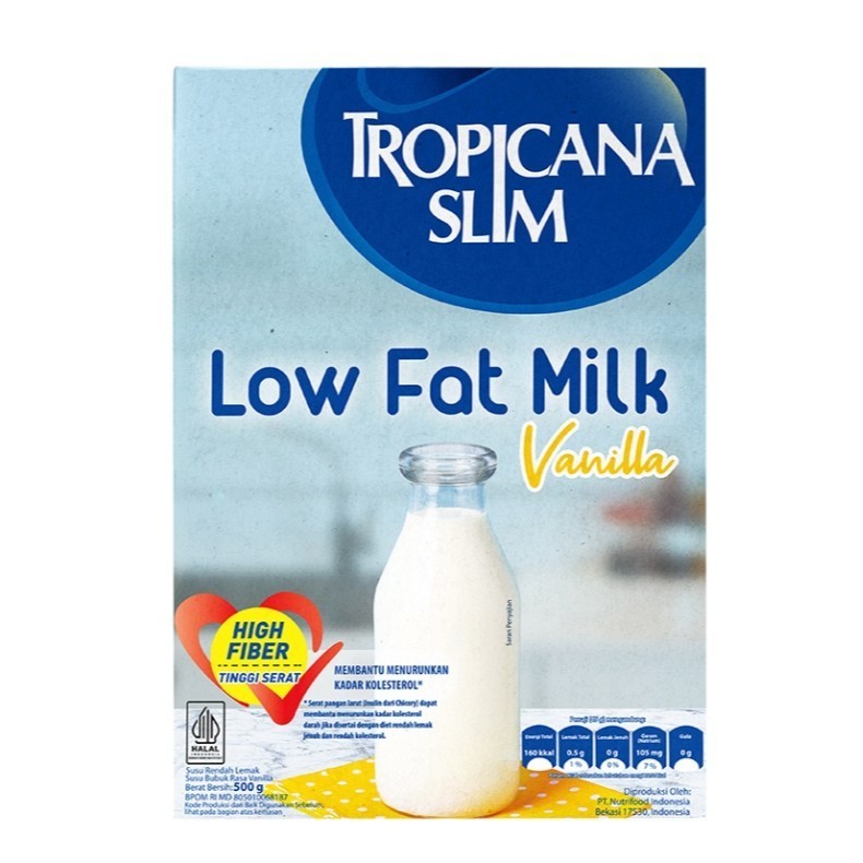 

TROPICANA SLIM Low Fat Mlik Vanilla 500 g