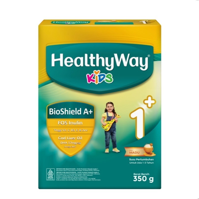 

BIOSTIME Healthyway 1+ Susu Bubuk Pertumbuhan Anak Madu 350 g