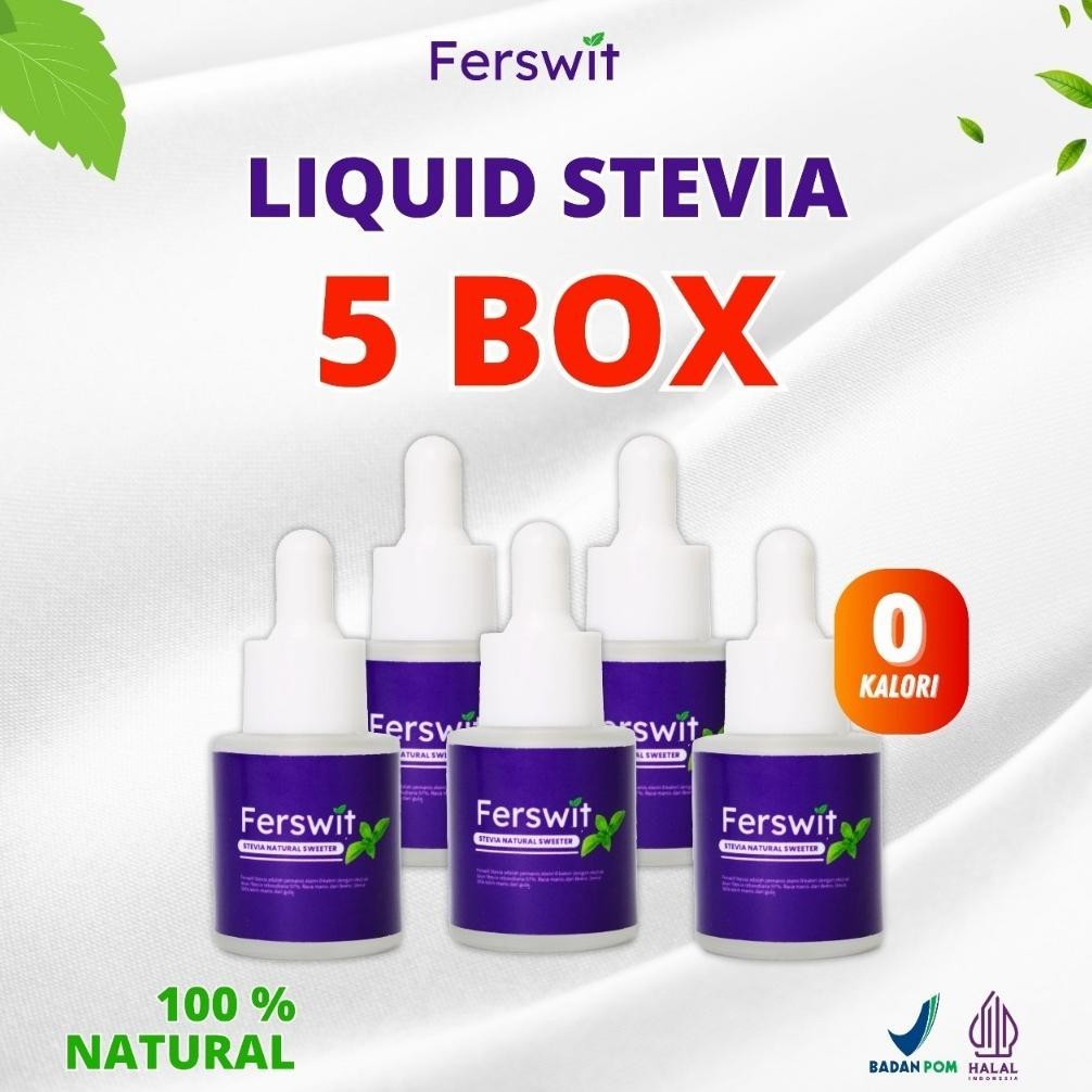 

Ferswit Stevia Alami Paket 5 Botol Abadi