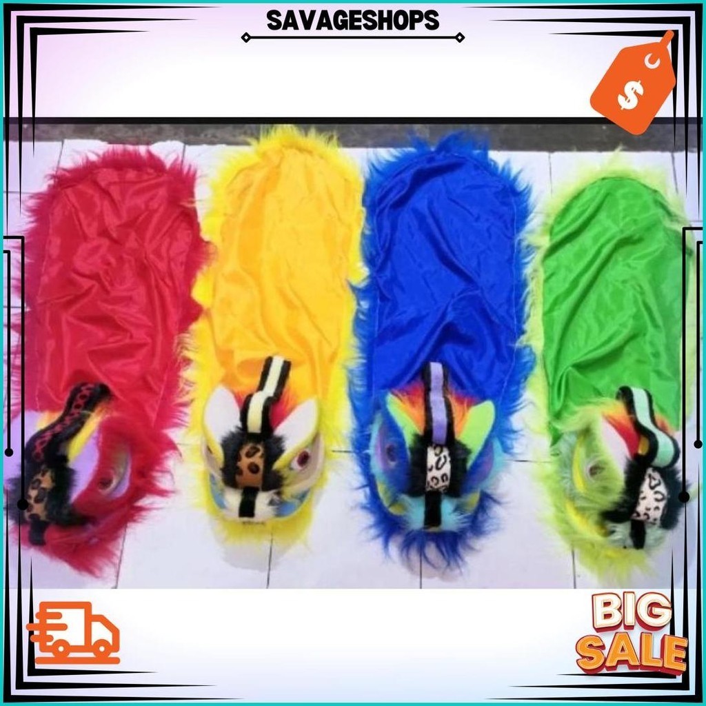 Mainan Topeng Barongsai Anak/Barongsai Anak Terlaris Promo