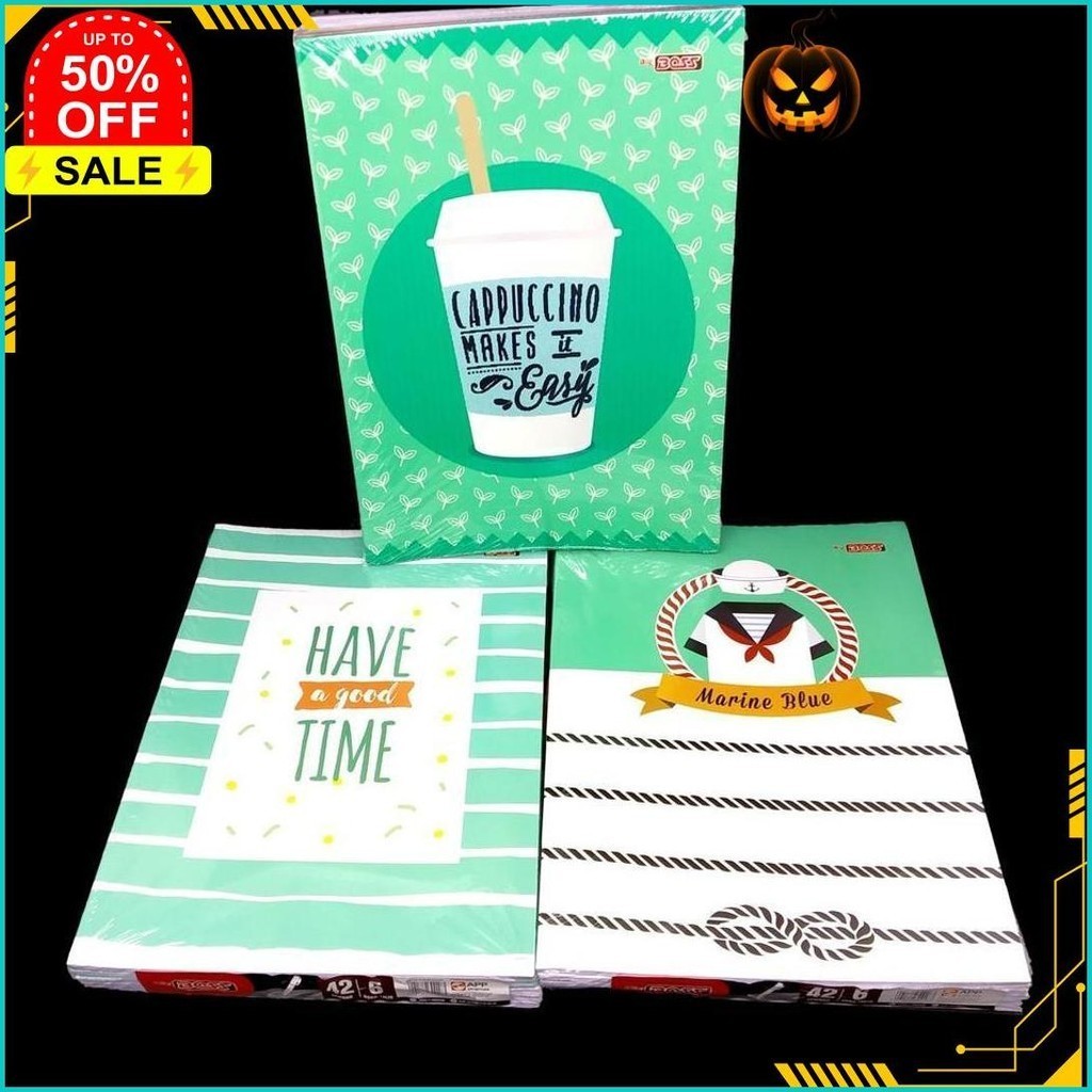 

BUKU TULIS BIG BOSS 42 ISI 6 BUKU / BOXY COD