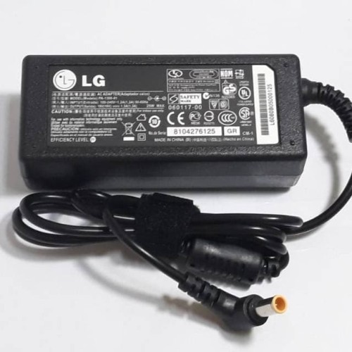 Adaptor Lcd/Led Monitor Lg 19V -1.3A Kabel Power Ac