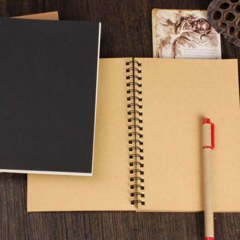 

BUKU SKETSA / SKETCHBOOK / SKETCHBOOK A5 BROWN / SKETCH BOOK PAPER GRATIS ONGKIR