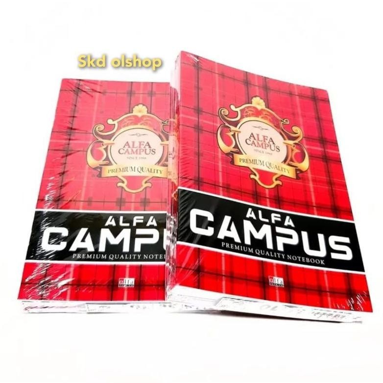 

BUKU TULIS ALFA / ALLSTAR CAMPUS UK BOXY MAXY PANJANG (ISI 5 BUKU 36 LEMBAR) TERLARIS