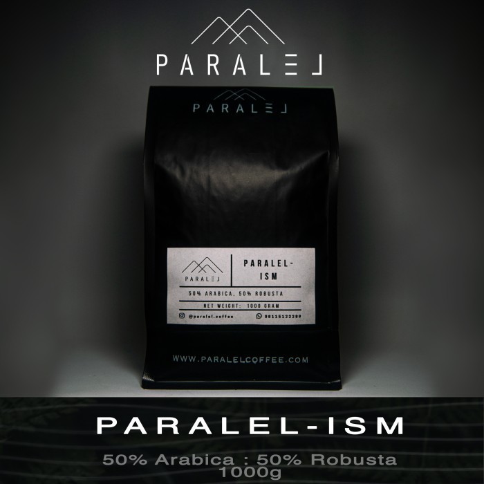 

Paralel-Ism 50% Robusta: 50% Arabica 1Kg Coffee Beans/Biji Kopi