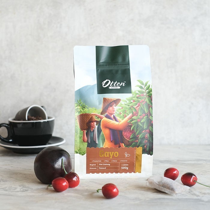 

Kopi Arabica Aceh Gayo Natural Process 500G - Coffee