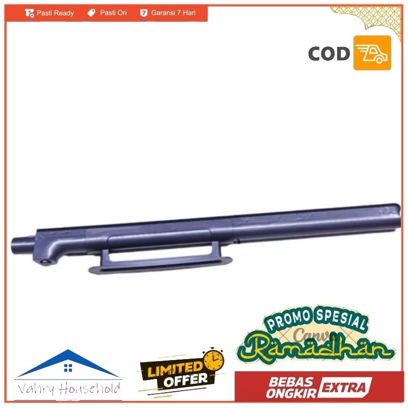 PIPA PANJANG PEGANGAN DEERMA VACUUM CLEANER DX810 DX 810 ORIGINAL - Hitam