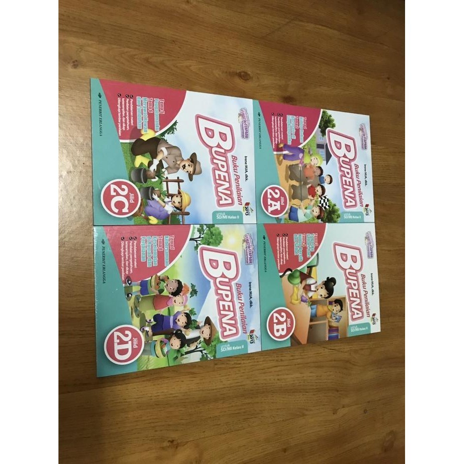 [Cod] Paket Bupena Kelas 2 (A,B,C,D) Semester 1 Dan 2 Kurikulum 2013 Revisi