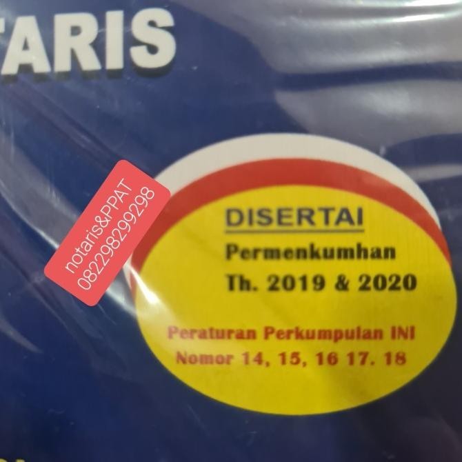 [Ready] Buku Ujian Kode Etik Notaris Uken