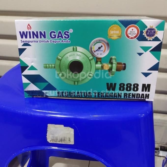 [Promo] Winn Gas Regulator 50 Kg Low Pressure