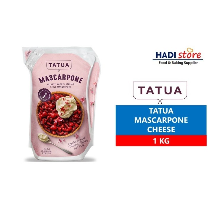 

Tatua Mascarpone Cheese 1 Kg- Keju Tirasu