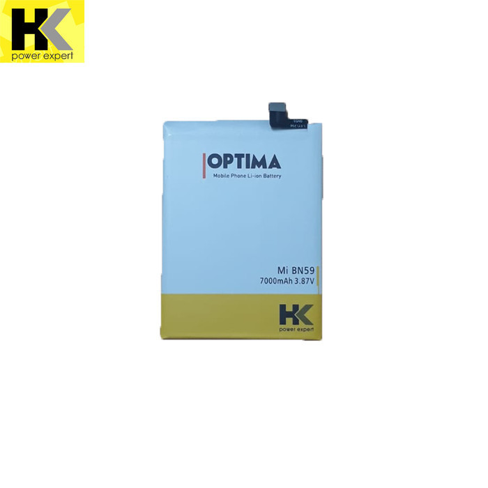 Ready Baterai HK Optima Xiaomi Redmi Note 10 BN59 7000mAh 3.87V Double IC