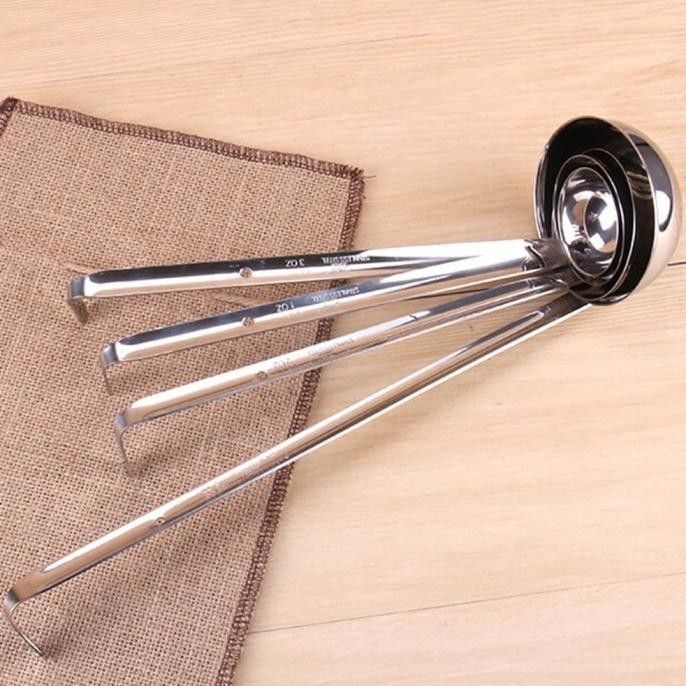 [Cod] Irus Stainless Ukur 30Cc To 600Cc Full Set 12Pc Paket Komplit