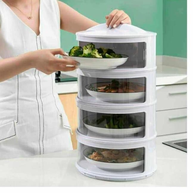 [New] Rak Tempat Penyimpanan Makanan Masakan Sayur , Snack , Buah Susun 4