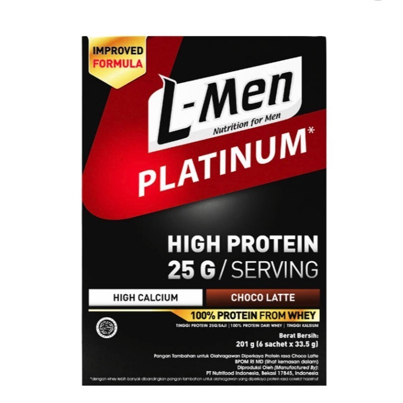 

L-Men Platinum High Protein Choco Latte 201 g