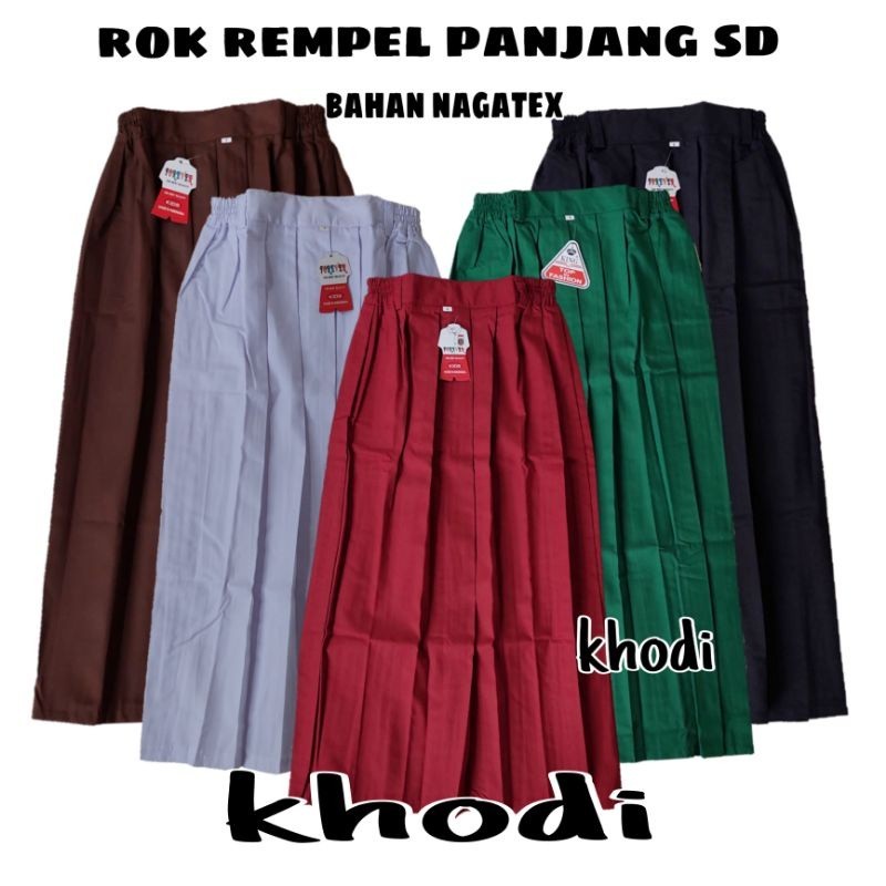 Seragam Sekolah Sd Smp Sma Laki Cewek Baju Merah Putih Anak Perempuan Cowo Madrasah Rok Panjang Sklh