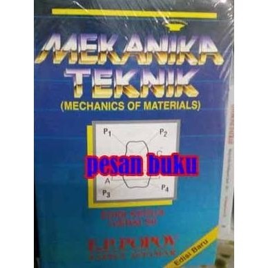 [Bisa Cod] Buku Mekanika Teknik Mechanics Of Materials E.P. Popov