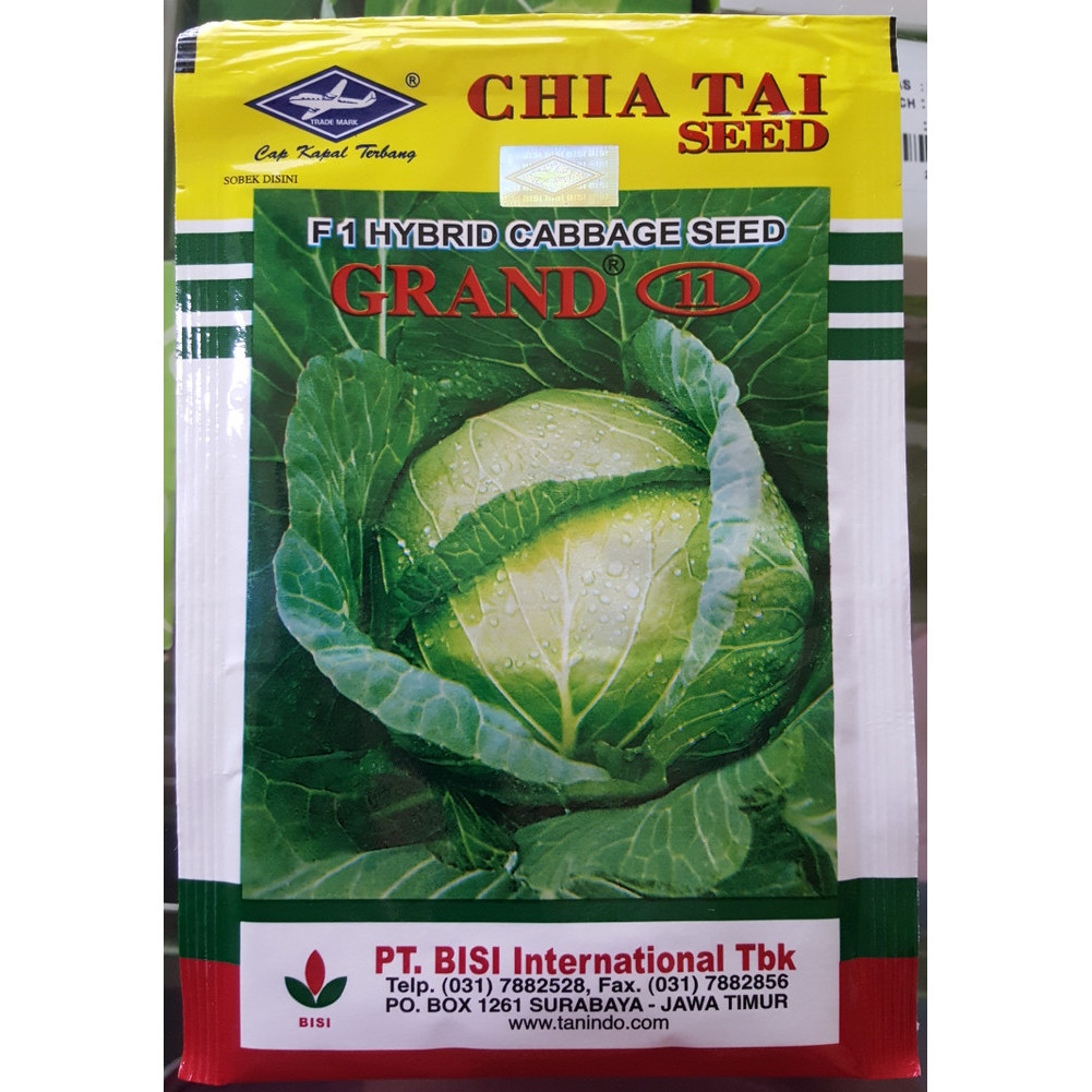 Bibit Kol Benih Kubis Grand 11 15Gr