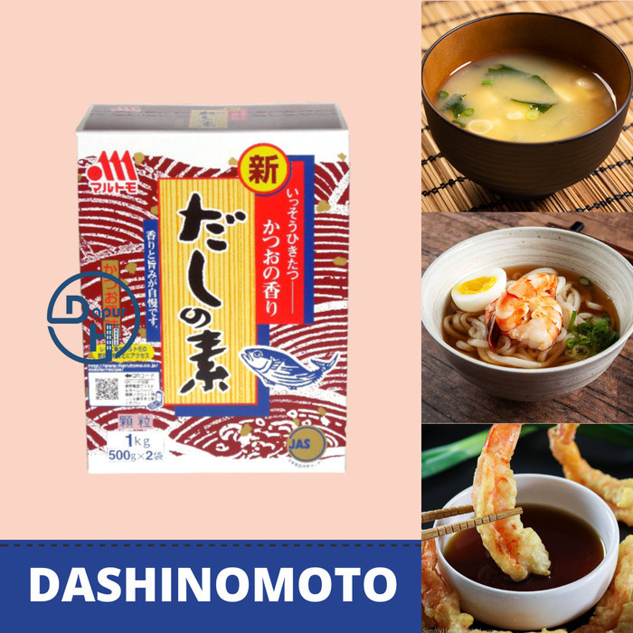 

Marutomo Dashinomoto Hondashi 1 Kg / Dashi Kaldu Ikan Katsuobus