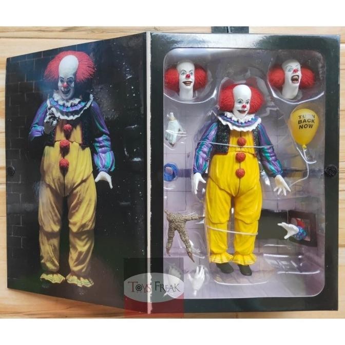 Movie Horror Action Figure Pennywise IT 1990 Version 2 Stephen King