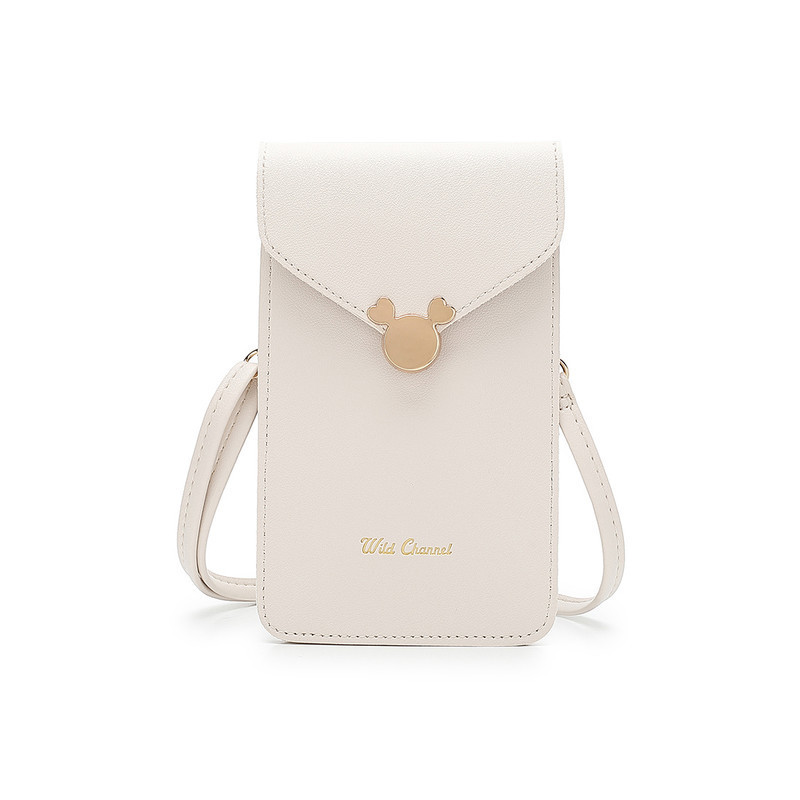 Wild Channel Shoulder Sling Bag / Crossbody Bag (Tas Selempang / Tas Bahu Wanita) - Cokelat Wanita -