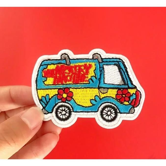 

Patch Kartun Van The Mistery Machine - Scoobydoo Bordir