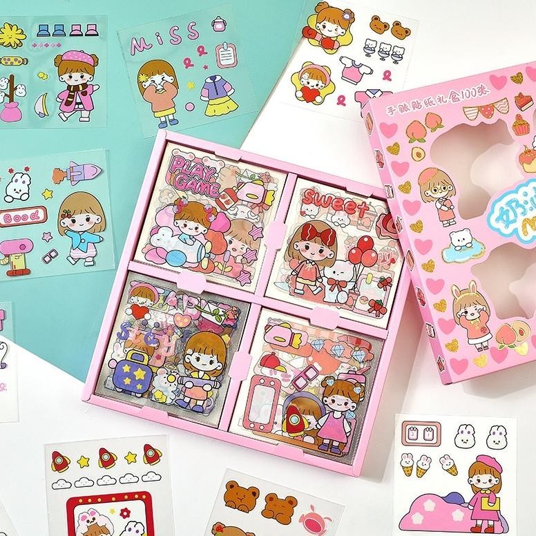 

Dejavu Stiker Lucu Sticker Kartun Korea Motif Anti Air Lembar Sticker Waterproof Sticker Stiker Aesthetic Hsb666 Gratis Ongkir