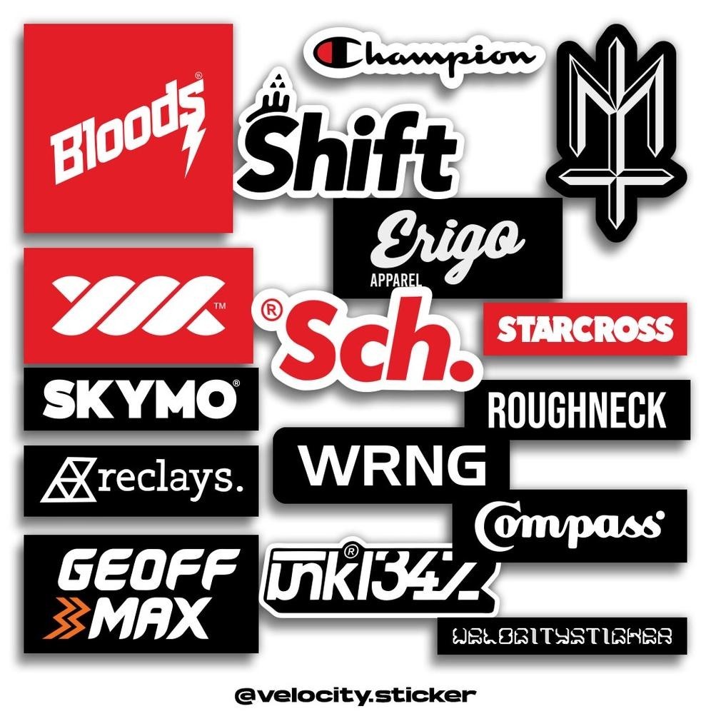 

Sticker Pack Brand Local - Stiker Aesthetic Laptop, Aksesoris Hp, Anti Air, Motif,Helm,Tumbler Sale