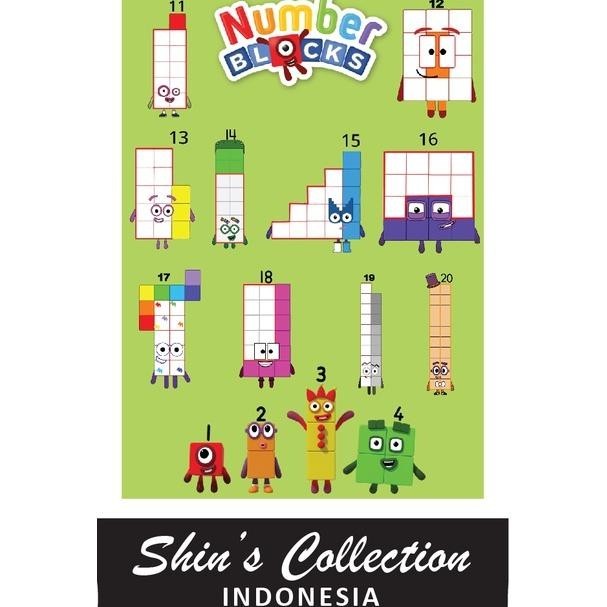 

Stiker Sticker Murah Anti Air Number Blocks 1 Pc Gratis Ongkir