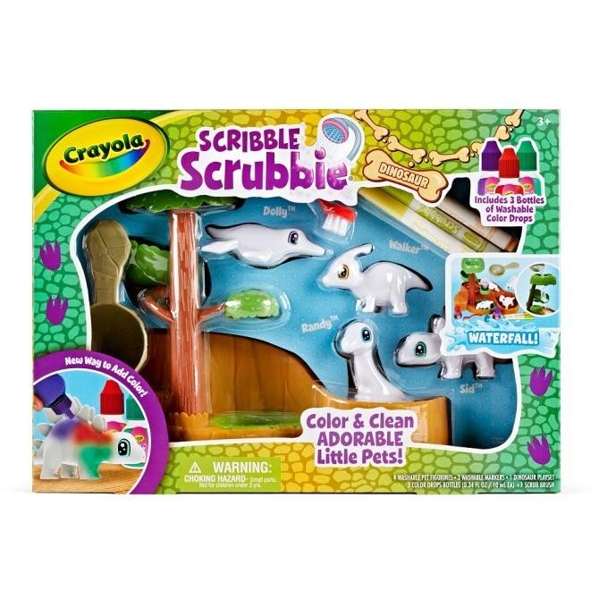 

CRAYOLA Scribble Scrubbie Dinosaurs Set Waterfall