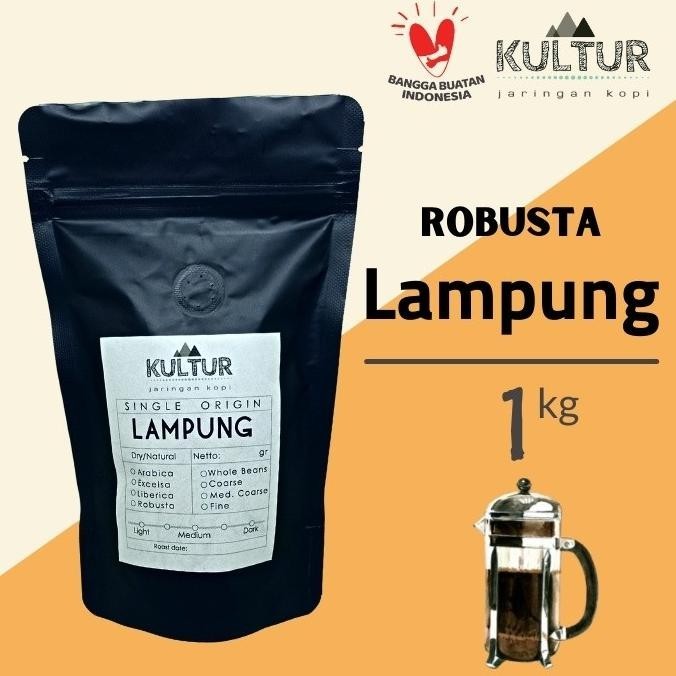 

Coffee Bean Biji Kopi Robusta Lampung Original 1 Kg