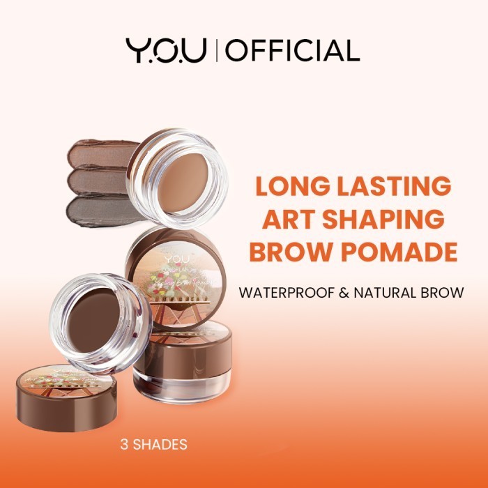Y.O.U Colorland Art Shaping Eyebrow Pomade CreamAlis Waterproof